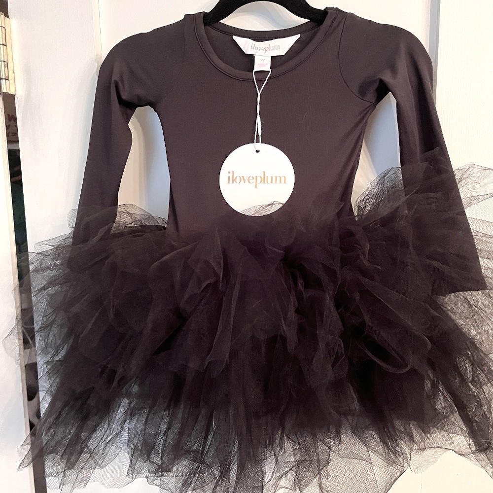 Tutu Dress - BLACK - 1 Y